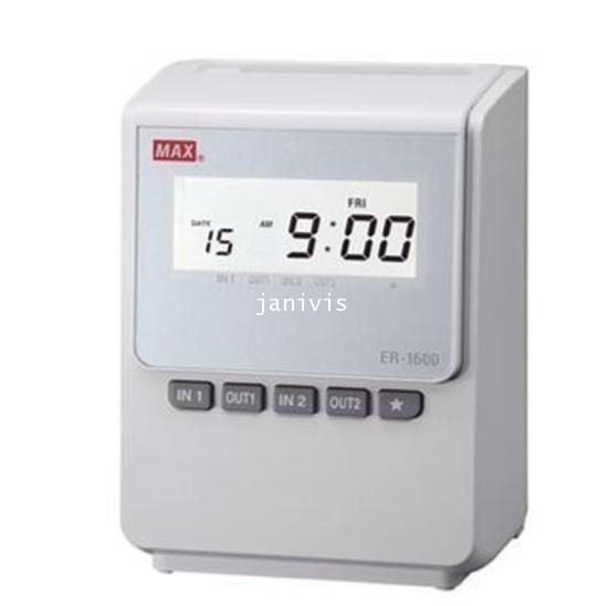 บัตรตอกบันทึกเวลา MAX ER-M Time Card 100 แผ่น (สินค้าหมด) - Image 3