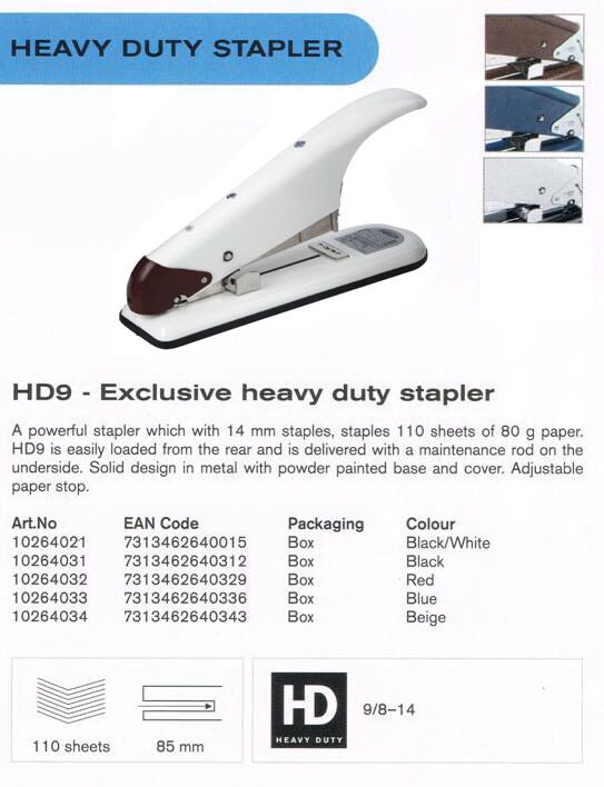 RAPID เครื่องเย็บกระดาษ ราปิด HD9 - Image 2