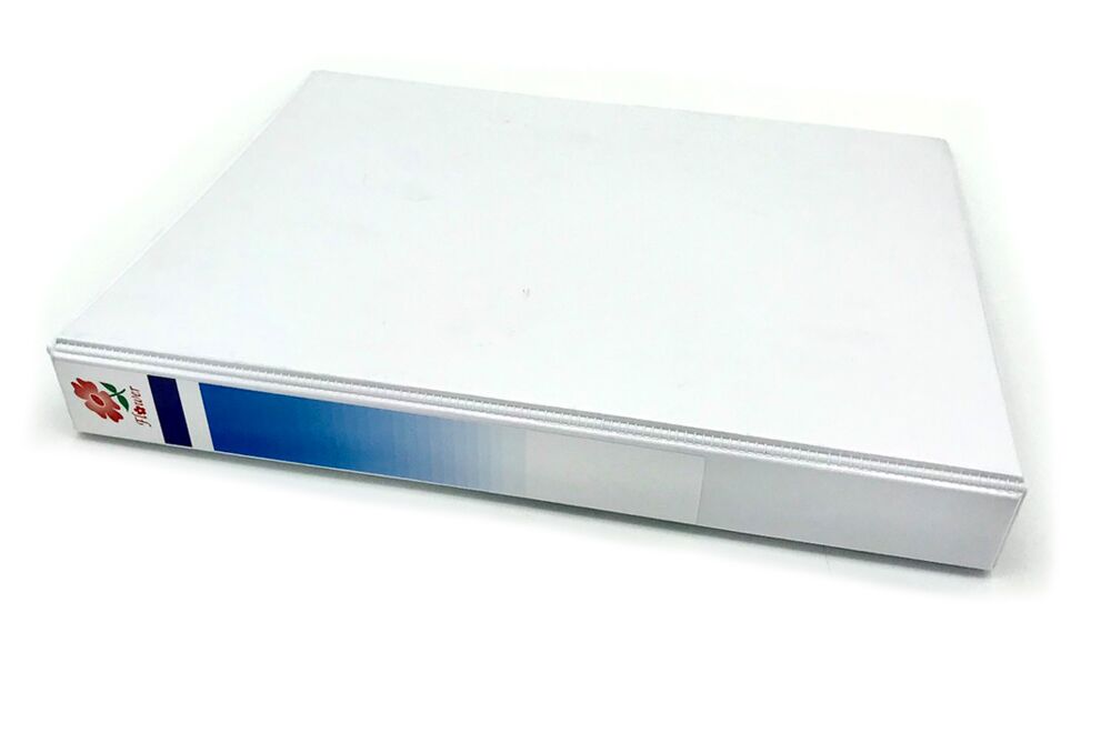 FLOWER แฟ้ม 3 ห่วง สอดปก A4 สัน 1 นิ้ว 19 มม. (19-3SF) - Image 3
