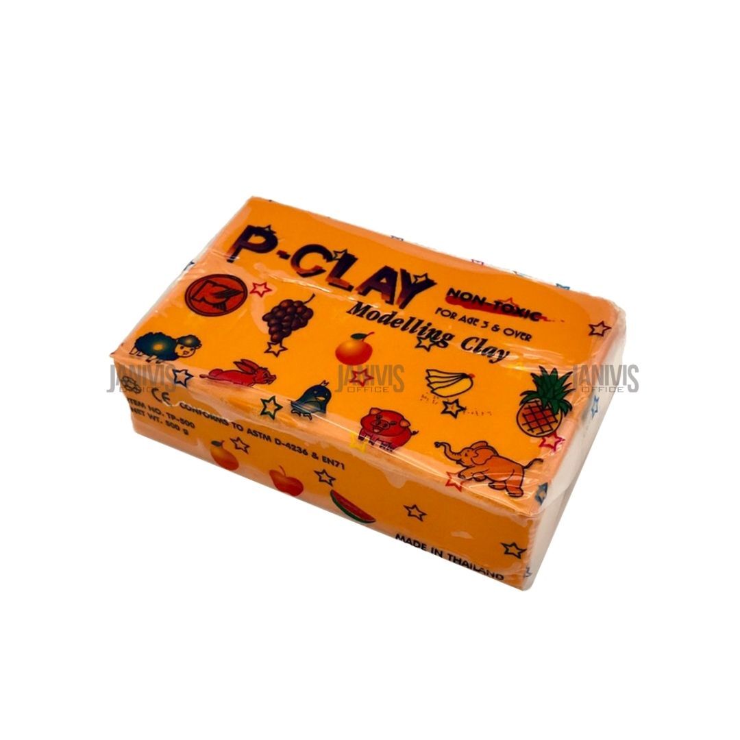ดินน้ำมันไร้สารพิษ Non-Toxic Clay 500 กรัม (1 ก้อน) - Image 14