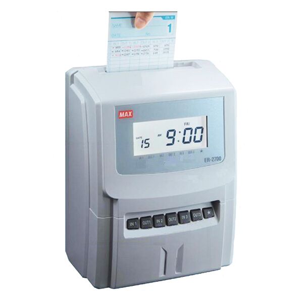 บัตรตอกบันทึกเวลา MAX ER-M Time Card 100 แผ่น (สินค้าหมด) - Image 4