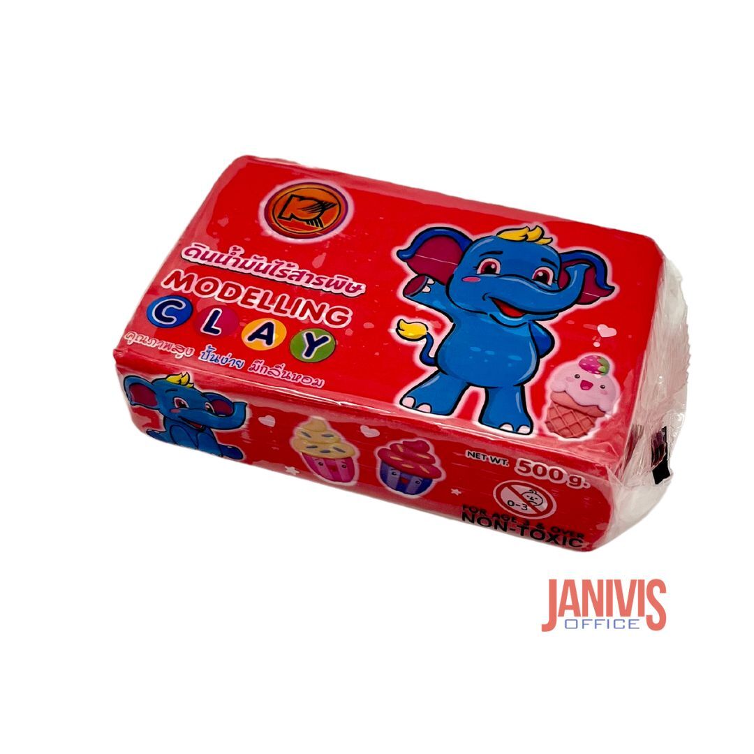 ดินน้ำมันไร้สารพิษ Non-Toxic Clay 500 กรัม (1 ก้อน) - Image 12