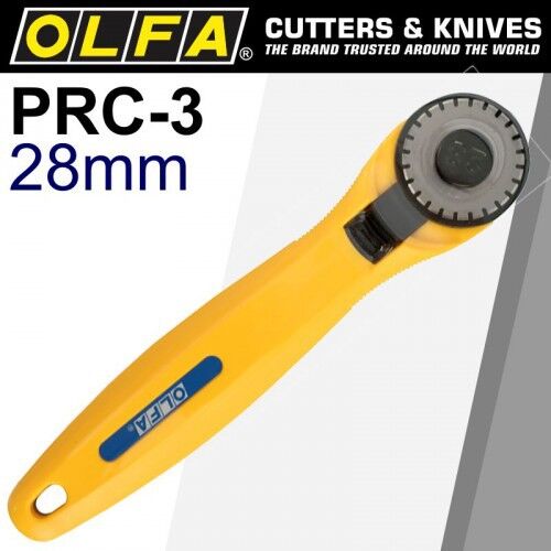 คัตเตอร์ตัดปรุ แบบโรตารี OLFA PRC-3/C (28 mm.)