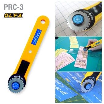 คัตเตอร์ตัดปรุ แบบโรตารี OLFA PRC-3/C (28 mm.) - Image 2