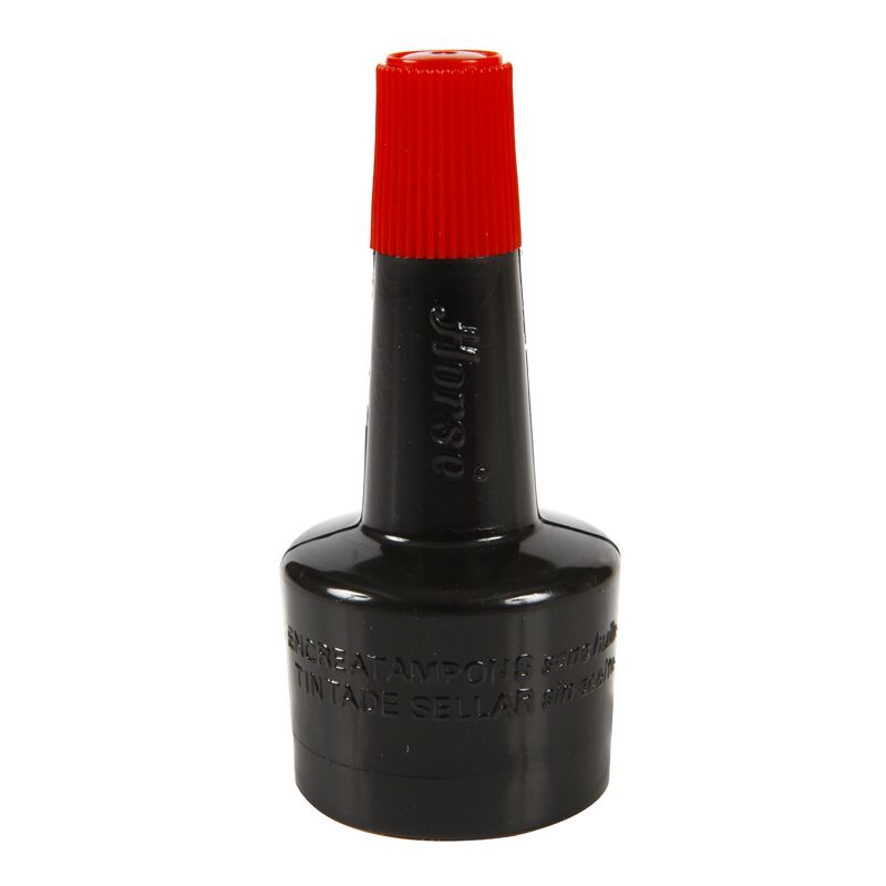 HORSEหมึกเติมแท่นประทับ ตราม้า 28 ซีซี.สีแดง - Image 4