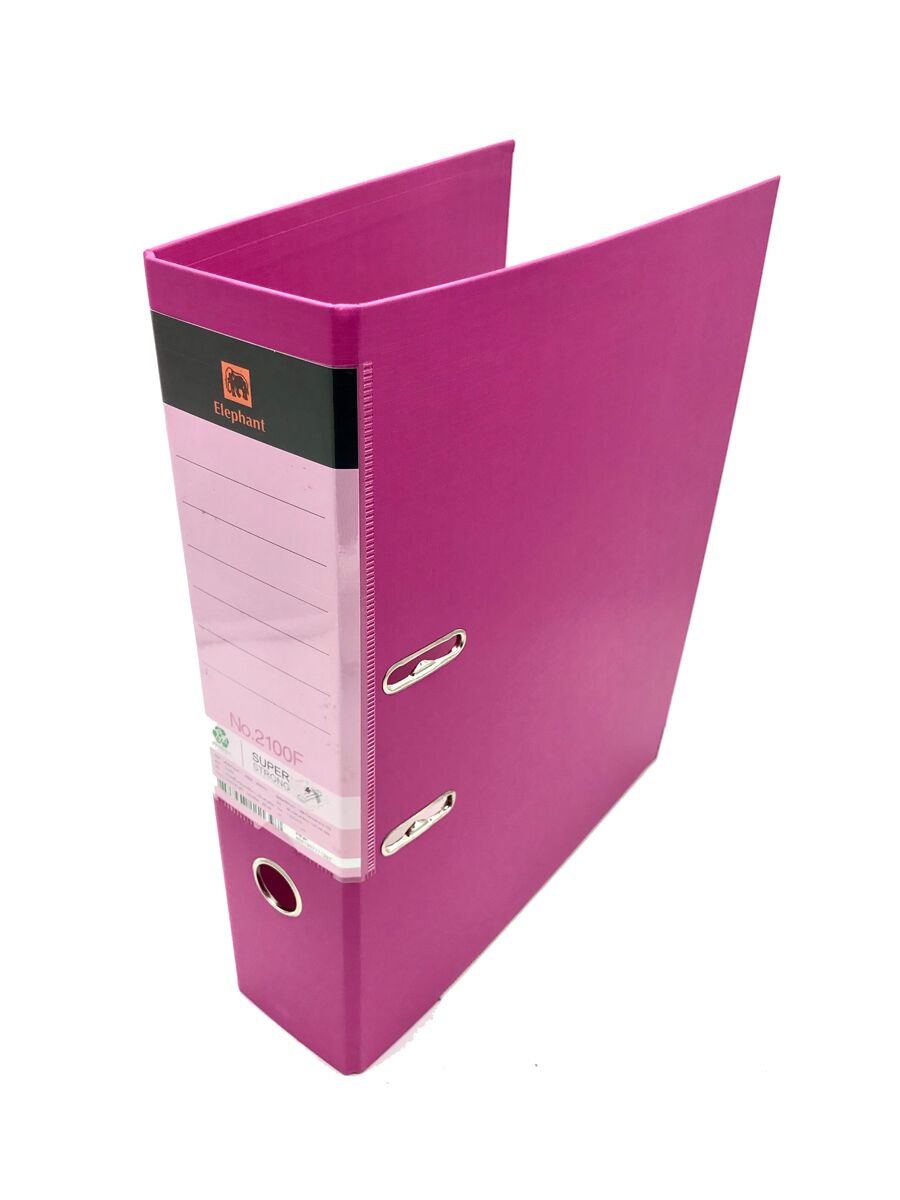 Elephant แฟ้มตราช้าง สัน 3 นิ้ว สีสวยสด 2100 F4 ,A4 (24 เล่ม) - Image 15