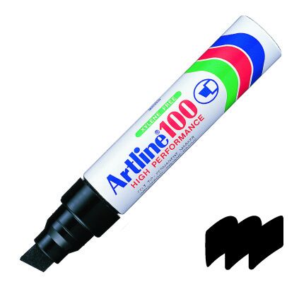 ปากกามาร์คเกอร์เคมี ARTLINE EK-100 (6 แท่ง/1กล่อง) - Image 2