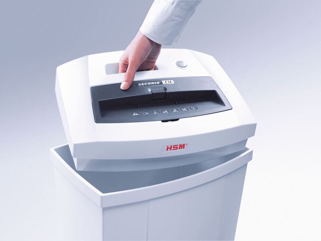 เครื่องทำลายเอกสารHSM SECURIO C14 ตัดตรง3.9มม. - Image 2
