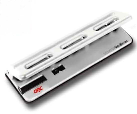 GBC สันตะเกียบ 4 เข็ม 1 นิ้วสีดำ (GBC VeloBind Strip) - Image 3