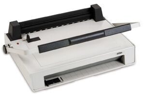 เครื่องเจาะและเข้าเล่มแบบสันตะปู Gestetner Model. VB170