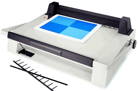 เครื่องเจาะและเข้าเล่มแบบสันตะปู Gestetner Model. VB170 - Image 3