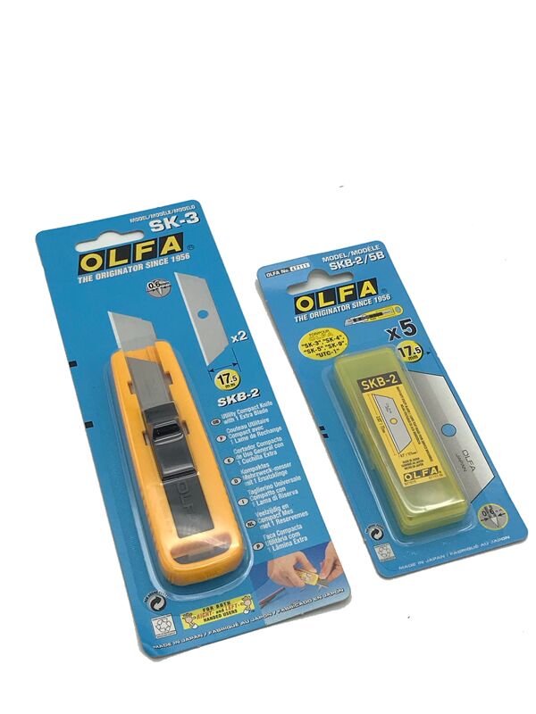 OLFA ใบมีดคัตเตอร์ โอฟ่า SKB-2 (หลอด5ใบ) ใช้งานร่วมกับมีดคัตเตอร์ โอฟ่า รุ่น SK-4 และ SK-9 - Image 4