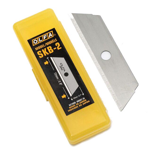 OLFA ใบมีดคัตเตอร์ โอฟ่า SKB-2 (หลอด5ใบ) ใช้งานร่วมกับมีดคัตเตอร์ โอฟ่า รุ่น SK-4 และ SK-9 - Image 6