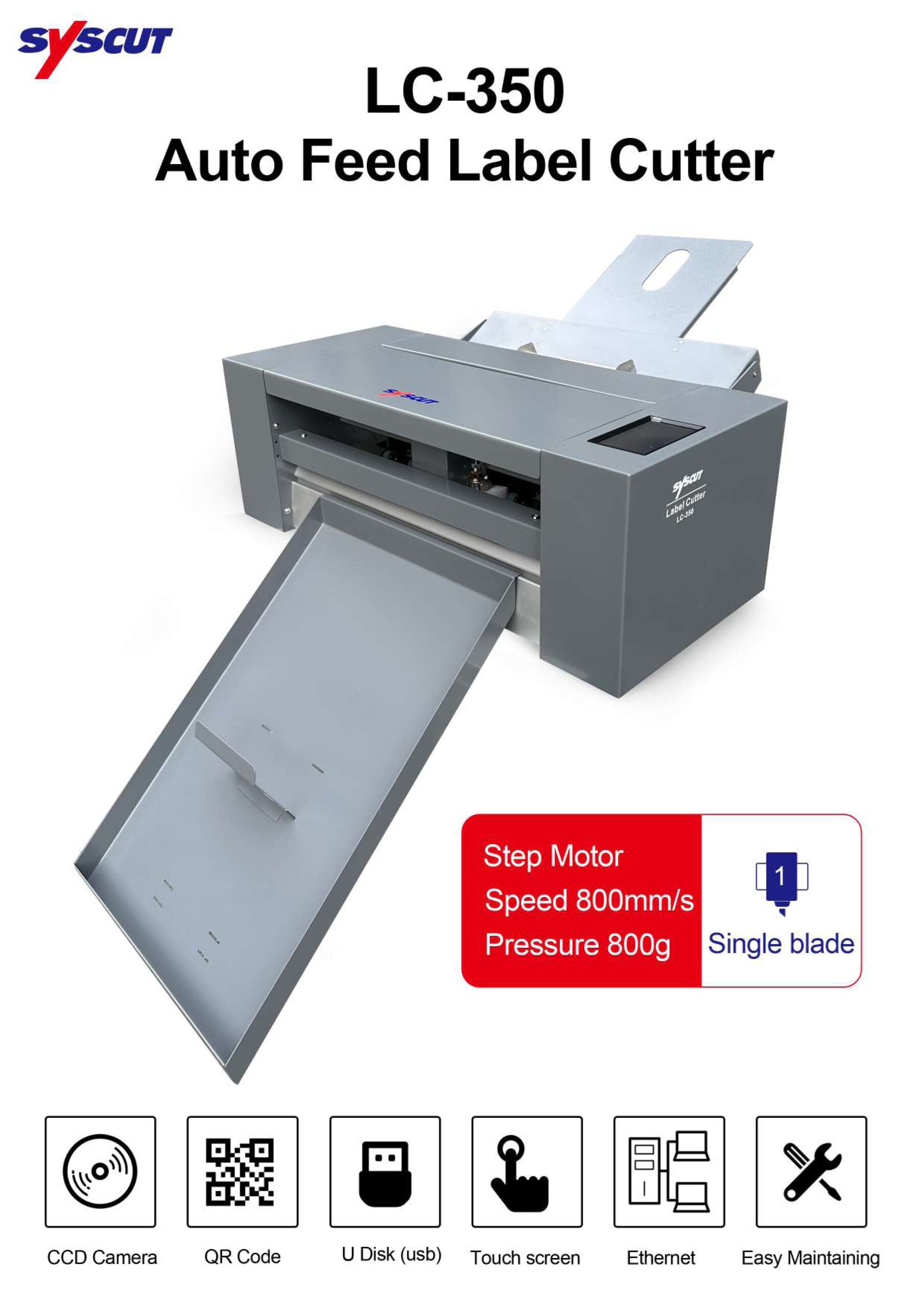 เครื่องตัดสติกเกอร์ SYSCUT รุ่น SF-350 - Image 3