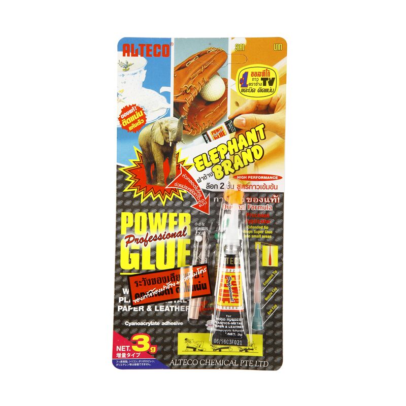 กาวช้างญี่ปุ่น อัลทีโก้ ALTECO 3กรัม 12 หลอด/กล่อง - Image 3