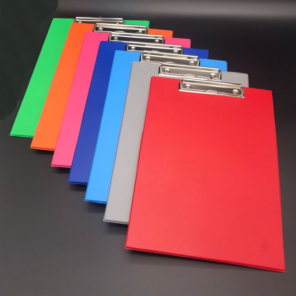 คลิปบอร์ดปกหนังเทียม A4 ออร์ก้า No.102 (ORCA Clipboard ) คละสี - Image 5