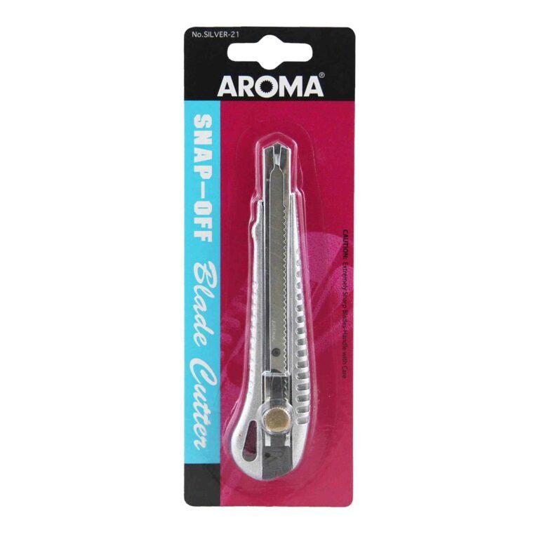 AROMA มีดคัตเตอร์ อโรม่า ซิลเวอร์-21 SILVER-21 - Image 3