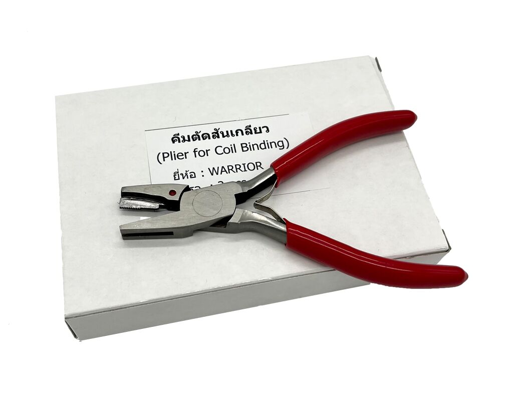 คีมตัดสันเกลียวพลาสติก WARRIOR (Plier for Coil Binding)