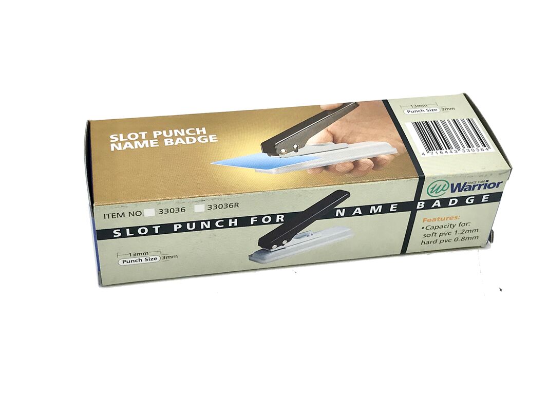 เครื่องเจาะรูบัตร Slot Punch warrior No.33036 - Image 2