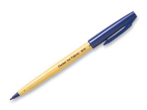 PENTELปากกาเขียนผ้าเพนเทล M10 pentel for fabric M10 12แท่ง/กล่อง - Image 4