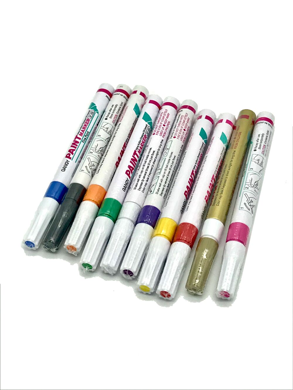 GANGY ปากกาเพ้นท์ เกนจี้ GF-250 ขนาดเส้น 1 มม. - Image 2