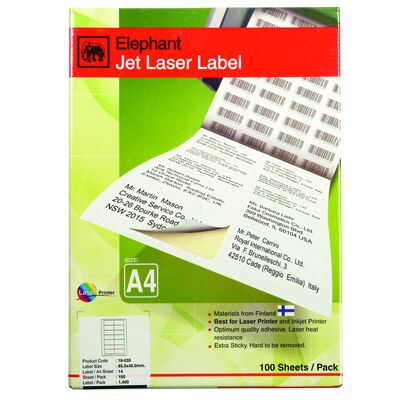 สติกเกอร์ ตราช้าง No.18-036 (100แผ่น/กล่อง)