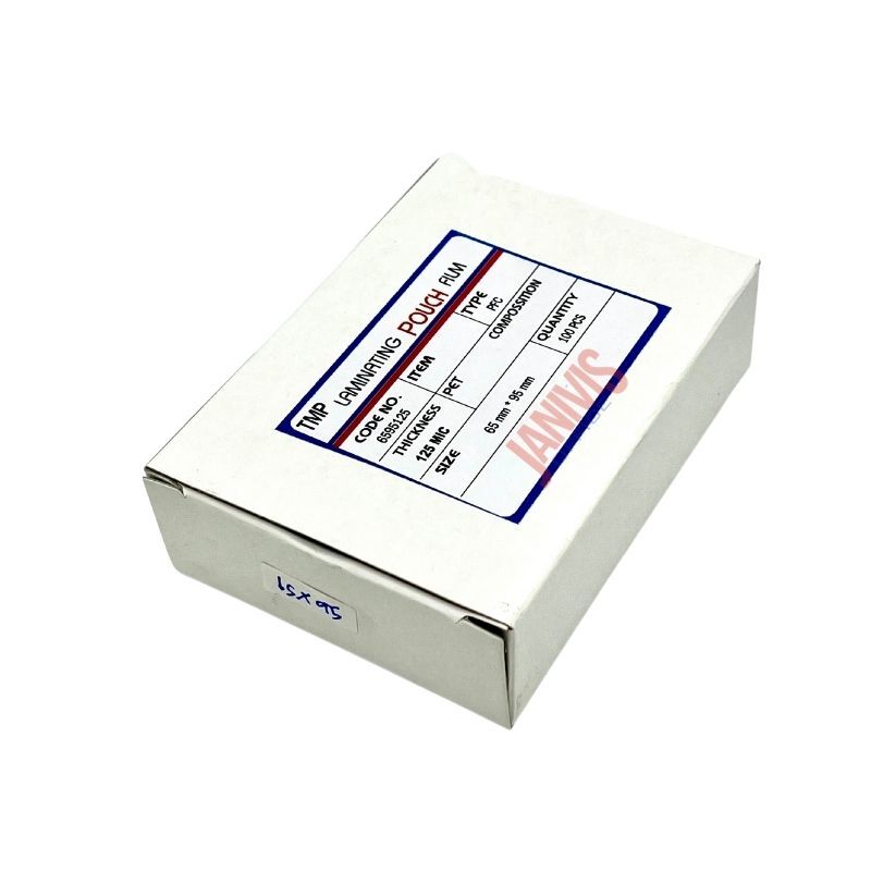 พลาสติกเคลือบบัตร 65x95 มม. 125 ไมครอน (100 แผ่น/กล่อง) - Image 3