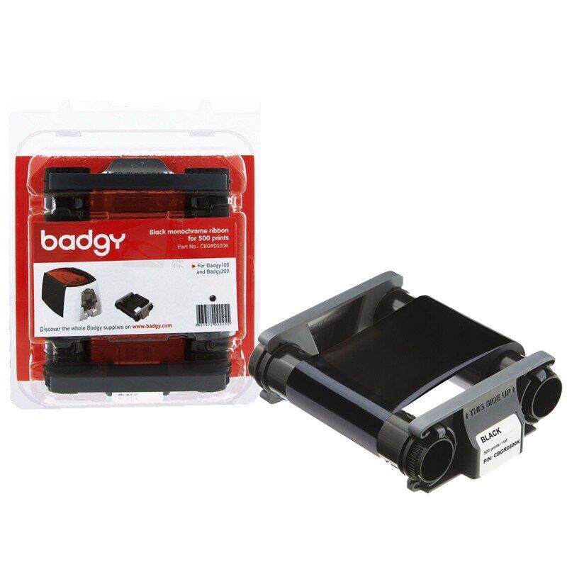 ริบบอนสีดำสำหรับเครื่องพิมพ์ Evolis รุ่น Badgy100/200 - Image 5