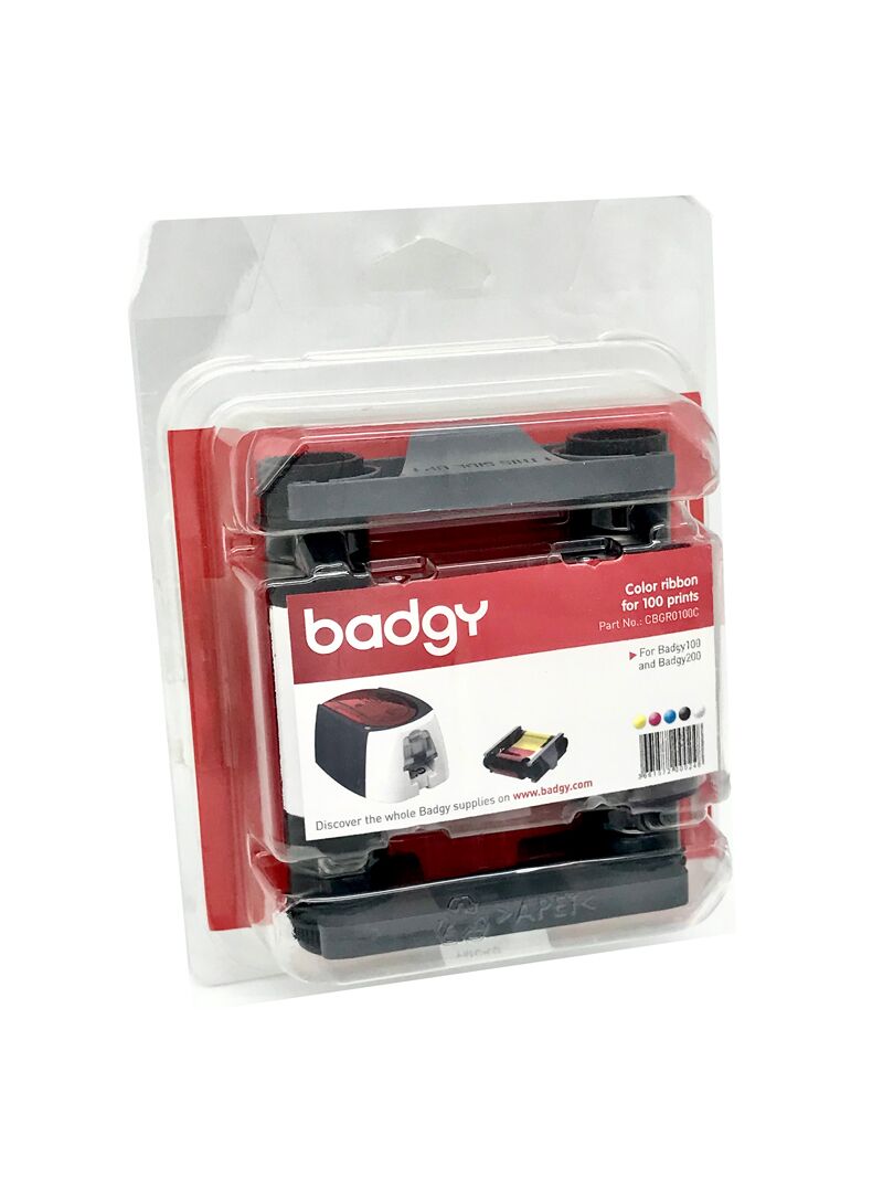 ริบบอนสีดำสำหรับเครื่องพิมพ์ Evolis รุ่น Badgy100/200 - Image 2