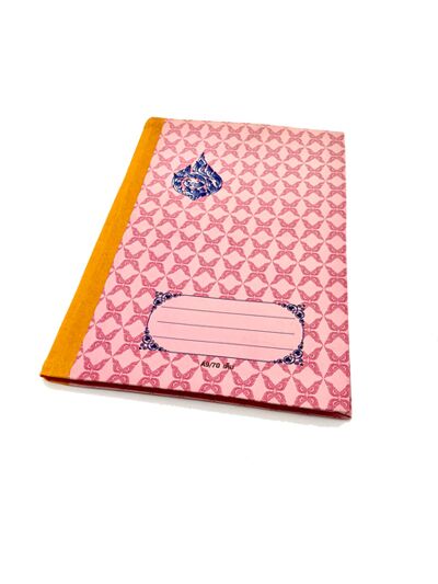 สมุดปกแข็งลายไทย วีนัส A9/70 55g (แพ็ค 6 เล่ม) - Image 2