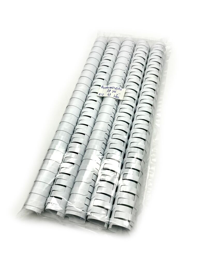 สันห่วงพลาสติก ขนาด 22 มม. 21 ห่วง 100 อัน/กล่อง - Image 6