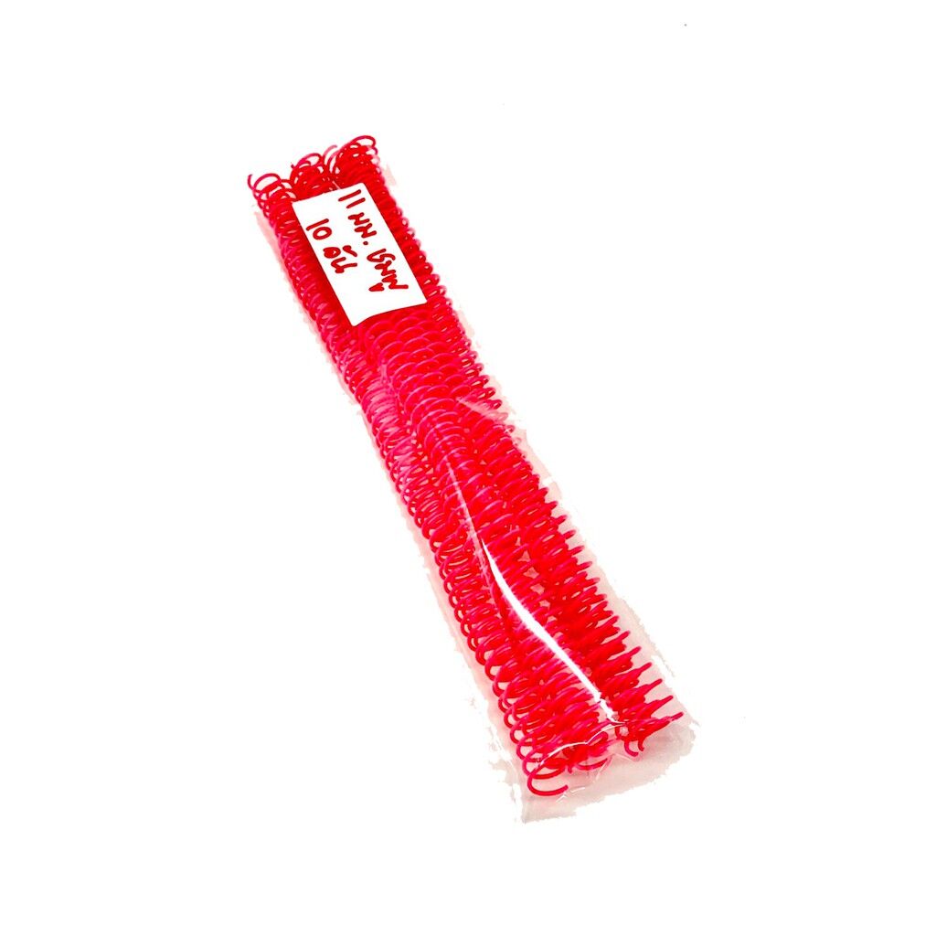 สันเกลียวพลาสติก PVC coilbinding ขนาด 11 มม. (20อัน/แพ็ค) - Image 4