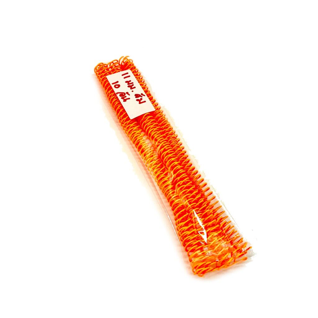 สันเกลียวพลาสติก PVC coilbinding ขนาด 11 มม. (20อัน/แพ็ค) - Image 8