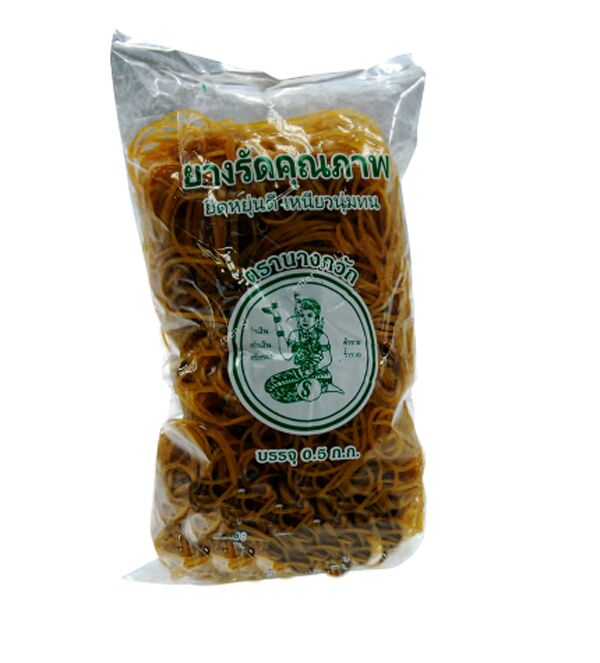 หนังยางรัดของ วงใหญ่ เส้นเล็ก (1/2 กก. ต่อ ถุง) - Image 3