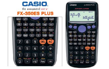 เครื่องคิดเลขวิทยาศาสตร์ CASIO FX 350 ES PLUS - Image 2