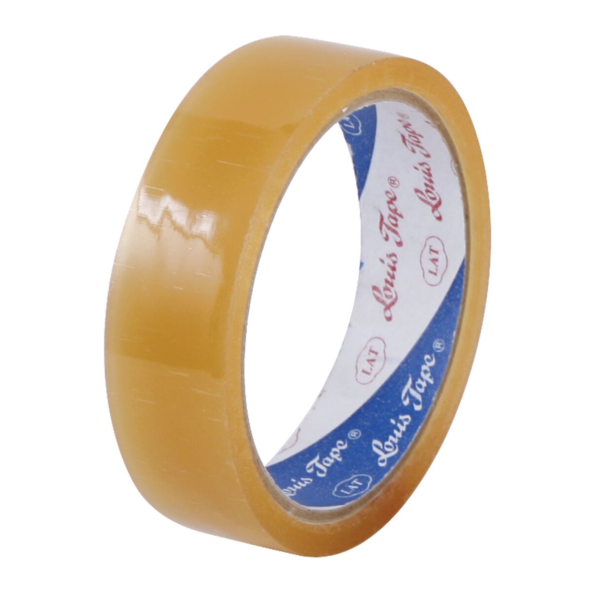 เทปใส หลุยส์เทป LOUIS TAPE 1 นิ้ว x 36หลา แกนใหญ่ (6 ม้วน/แพ็ค)