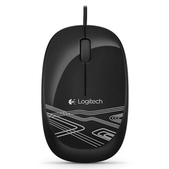 เม้าส์ออฟติคัล LOGITECH รุ่น M105 สีดำ