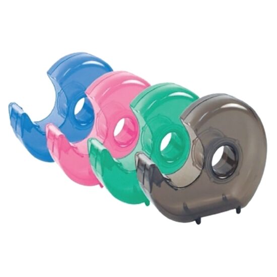 แท่นตัดเทปหอยโข่ง พลาสติก AROMA สีชา - Image 2