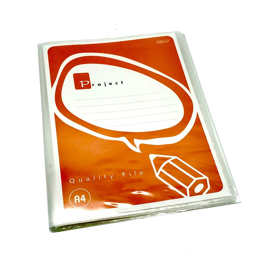ORCA แฟ้มโชว์เอกสาร A4 ออร์ก้า NHA-121 (20 ไส้) มีซองด้านหน้า - Image 8
