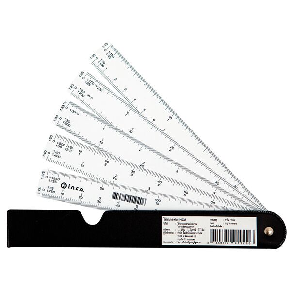 ไม้สเกลพับ INCA 5 ใบพัด