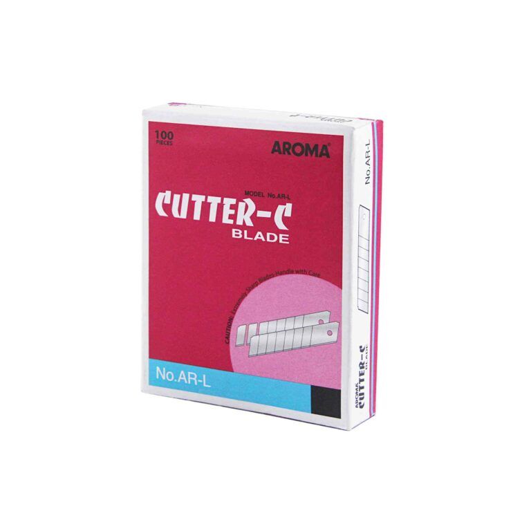 AROMAใบมีดคัตเตอร์ อโรม่า AR-L 18 มม. 45องศา100ใบ - Image 6