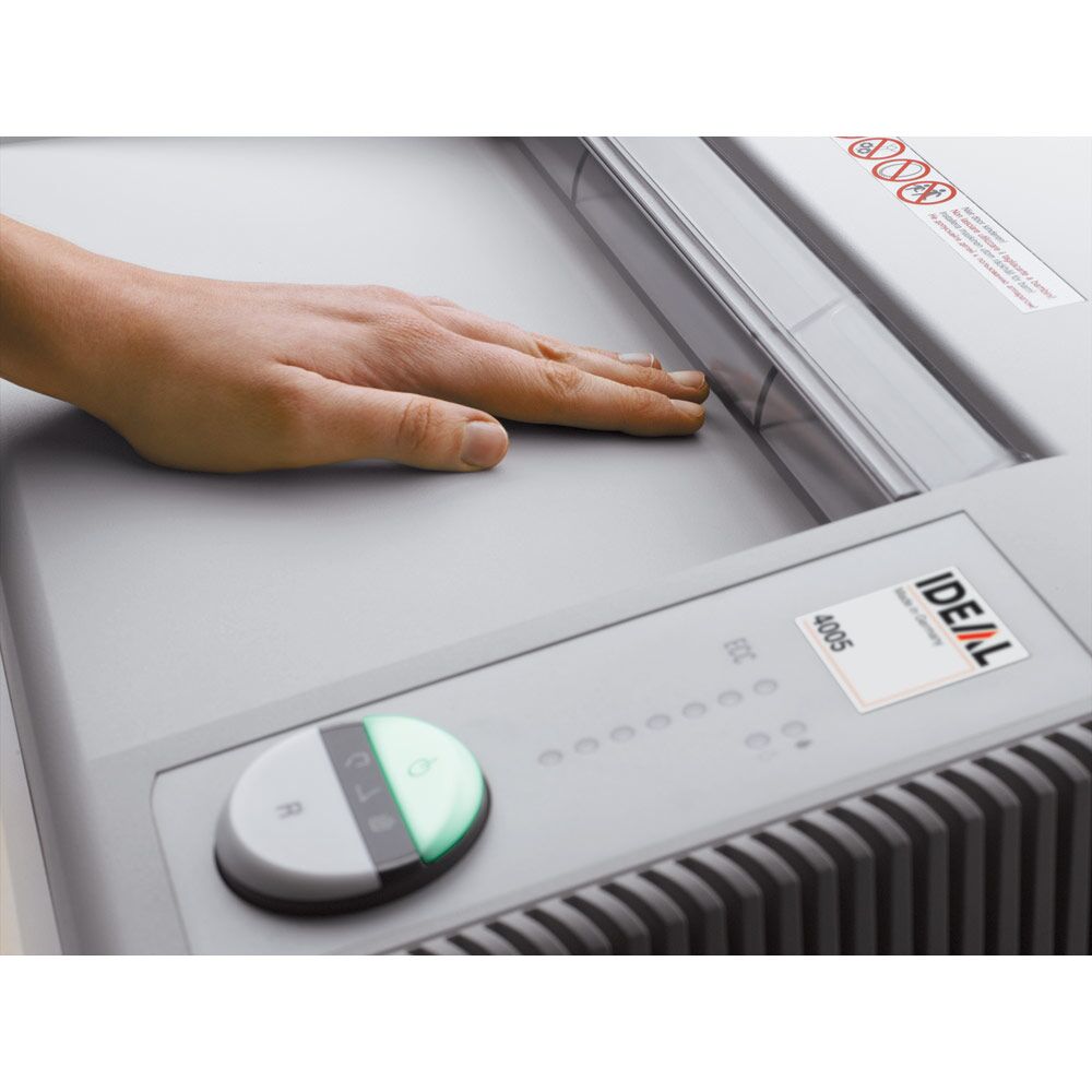 เครื่องทำลายเอกสาร IDEAL 4005 (50-55แผ่น A3) ทำลายเป็นเส้นตรง ขนาด 6 มม. - Image 2