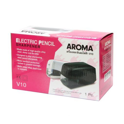 เครื่องเหลาดินสอไฟฟ้าขนาดใหญ่ AROMA V10 ใช้ไฟ 220V (สินค้ายกเลิกการผลิต) - Image 4