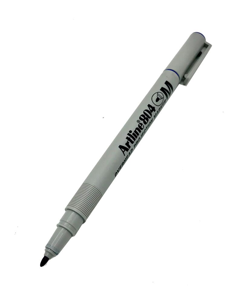 ปากกาเขียนแผ่นใสลบได้ Artline EK-804 (M) หัวขนาด 1.0 มม. (12 ด้าม/กล่อง) - Image 5