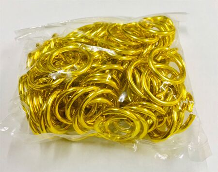 ห่วงทองเหลือง เบอร์ 13 (21 มิล)100ห่วง/แพ็ค - Image 3