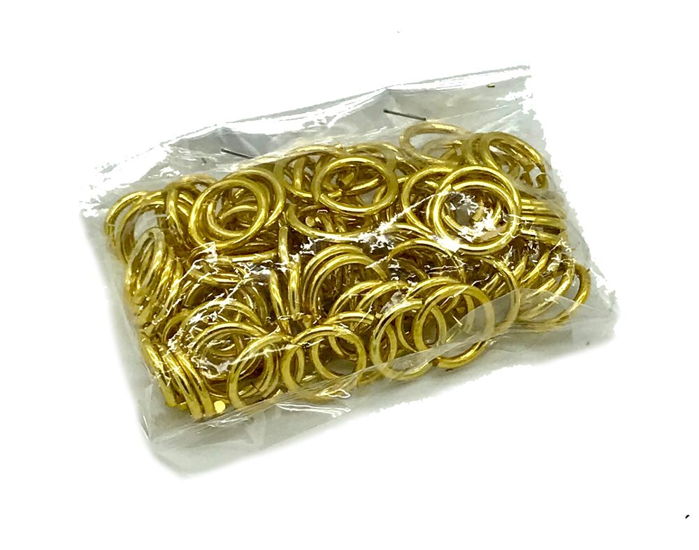 ห่วงทองเหลือง เบอร์ 13 (21 มิล)100ห่วง/แพ็ค - Image 4