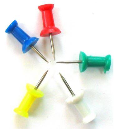 หมุดติดบอร์ด เบนน่อน 5817 (กล่อง 100 ตัว) Push Pin BENNON 5817 - Image 2