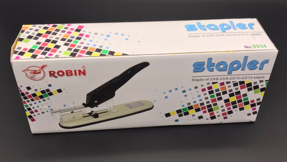 ROBIN เครื่องเย็บกระดาษ ขนาดกลาง โรบิน 9934 - Image 7