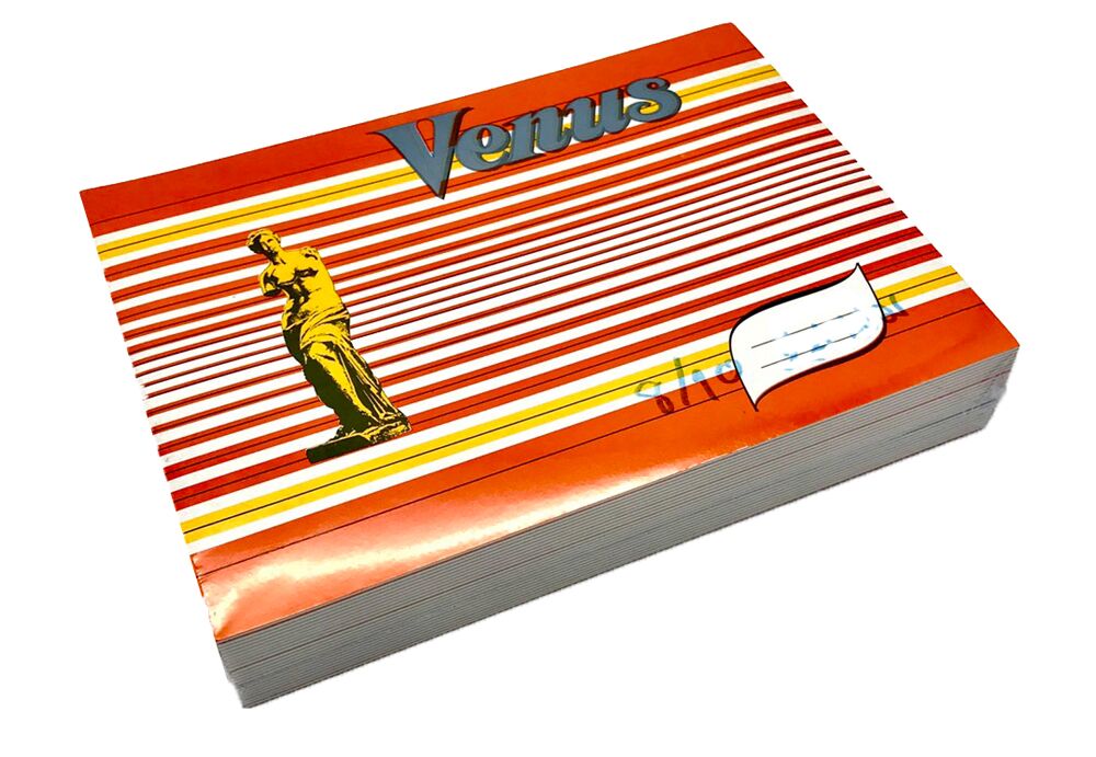 VENUS สมุดวาดเขียนเล็ก ขนาด 8/10 หนา 100 แกรม วีนัส (12 เล่ม/แพ็ค) - Image 2