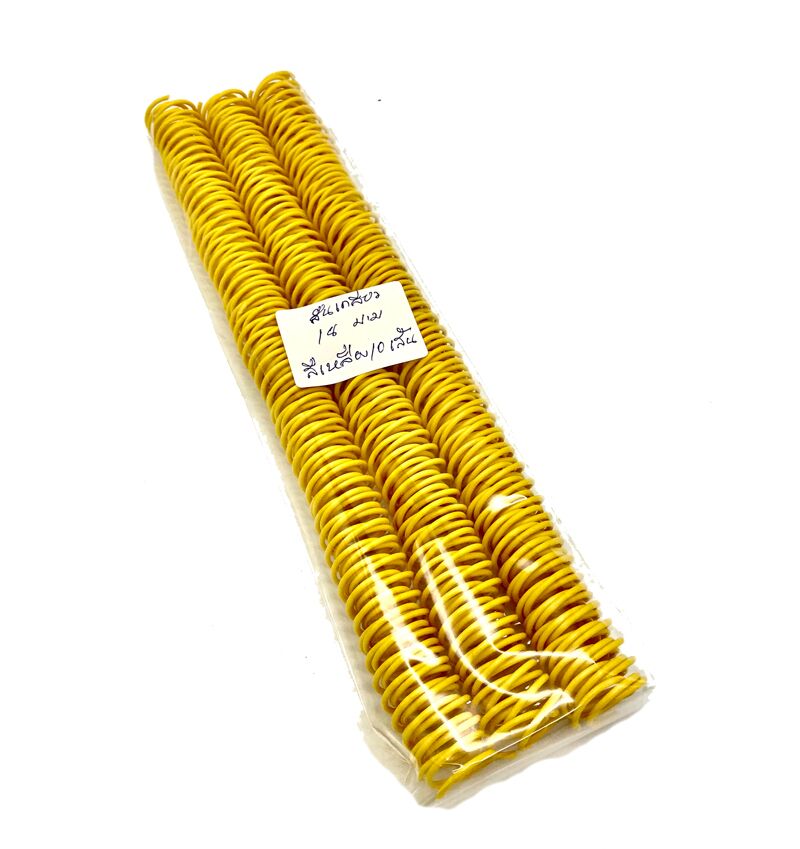 สันเกลียวพลาสติก PVC coilbinding ขนาด 18 มม. (10อัน/แพ็ค) - Image 7